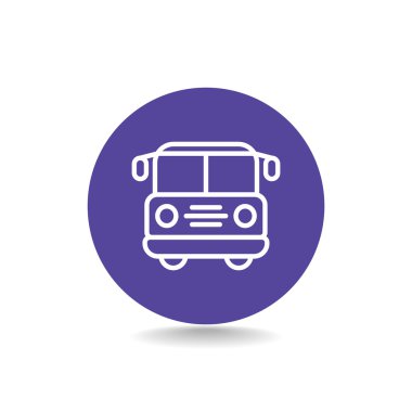 okul servisi simgesi