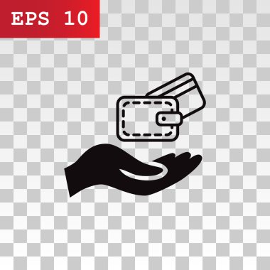 m-cüzdan kredi kartı yandan simgesi