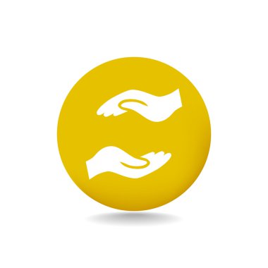 Yardım eller simgesini