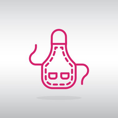 Mutfak önlüğü simgesi