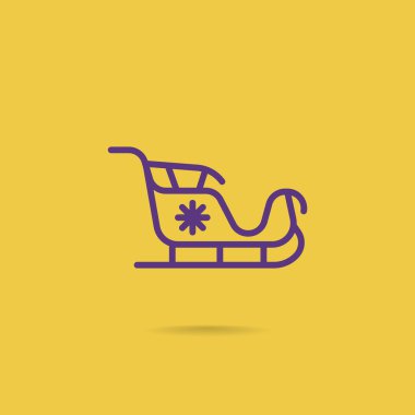 Noel Baba'nın kızağı simgesi