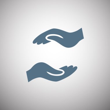 Yardım eller simgesini