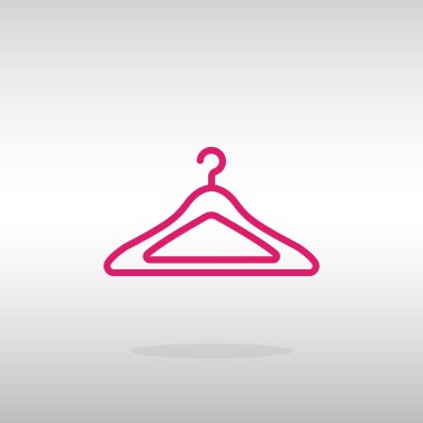 Askı elbise simgesi