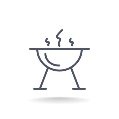 mangal barbekü simgesi