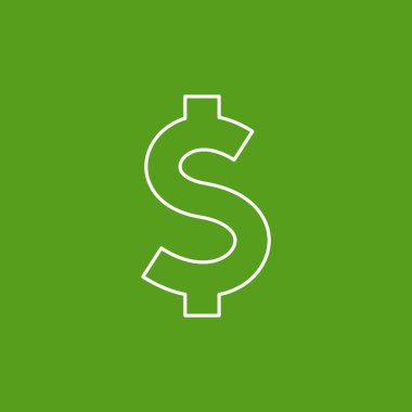 para simgesi - dolar işareti