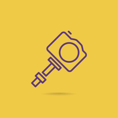 Monopod ile fotoğraf makinesi için selfie