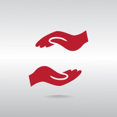 Yardım eller simgesini