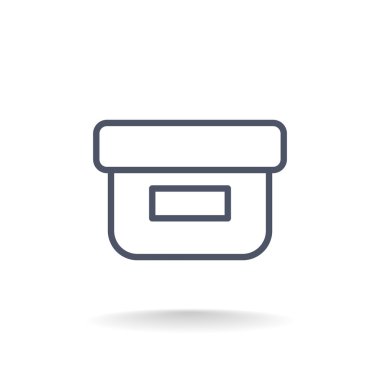 yiyecek kabı simgesi