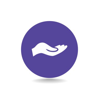 Sadaka web simgesi vermek.