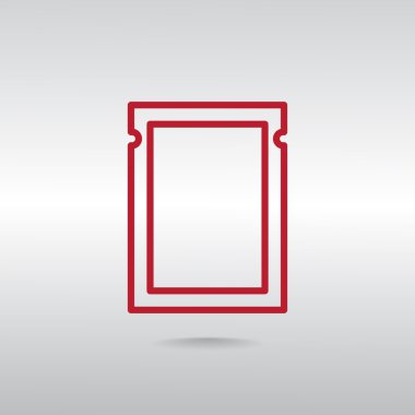 Polietilen yalıtımlı çanta simgesi