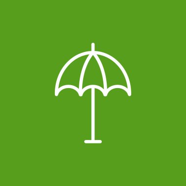 Plaj şemsiye simgesi