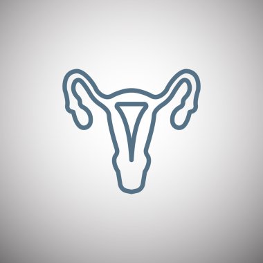 Anatomi kadın hastalıkları simgesi