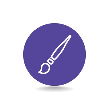 Boya fırça işareti simgesi