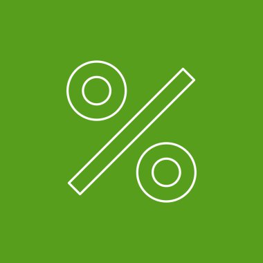 yüzde işareti simgesi