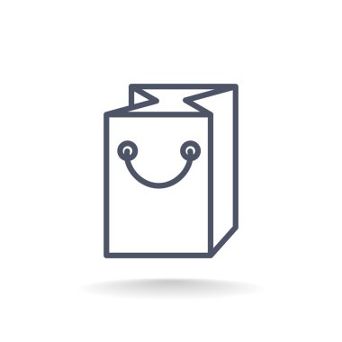 Paket simgesi alışveriş