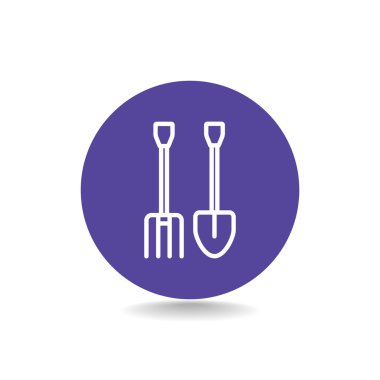 Dirgen ve kürek simgesi