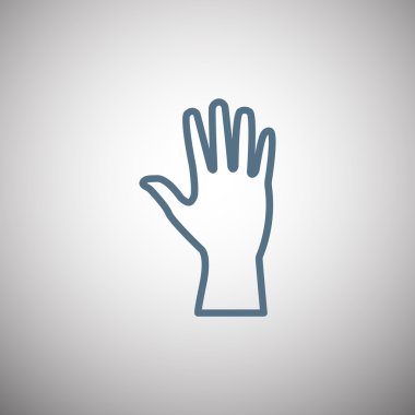 İnsan eli web simgesi