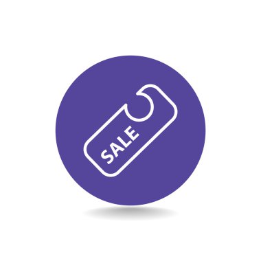 Satılık etiketi simgesi