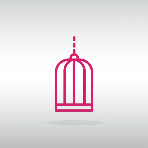 Bird cage icon — Stock Vector