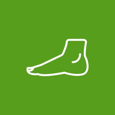 İnsan ayağı simgesi 