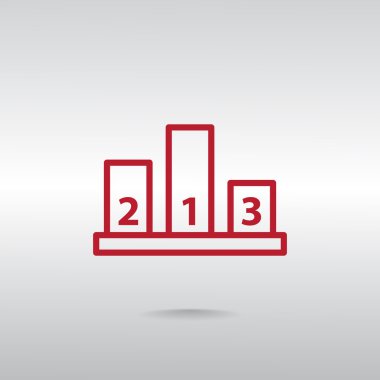 Kazanan podyum simgesi