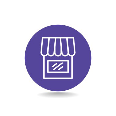 Dükkanı cephe web simgesi