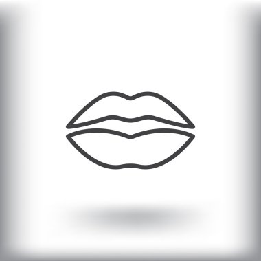 insan dudakları simgesi