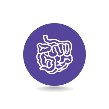 insan küçük bağırsak simgesi