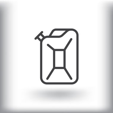 Metalik jerry kutusu simgesini