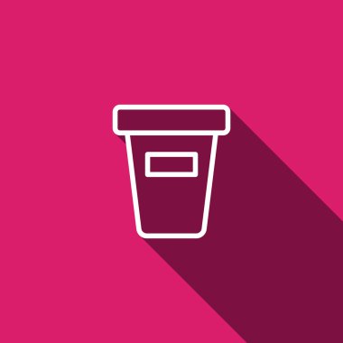 Yukarı take-out içki simgesi kapatın