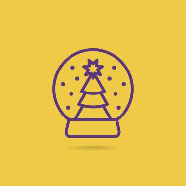 Noel ağacı simgesini