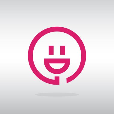 gülen ve fiş simgesi