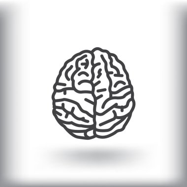 Tıp beyin simgesi