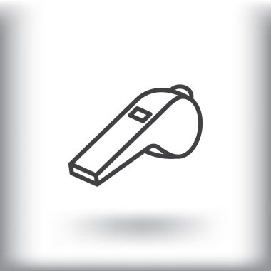 Düdük hakem aracı simgesini