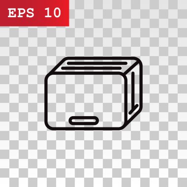 Anahat ekmek kızartma makinesi simgesini