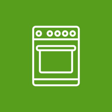 Mutfak sobası simgesi