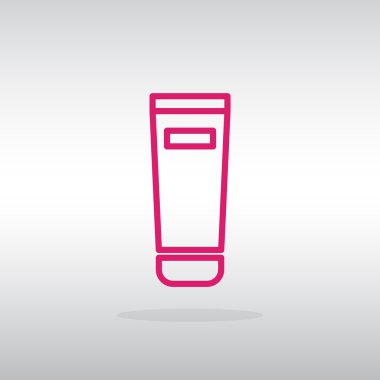 Jel, köpük veya sıvı sabun şişe simgesi