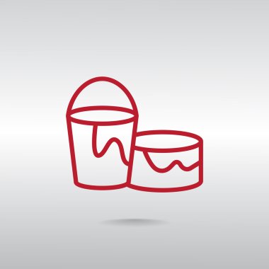 boya kutuları simge