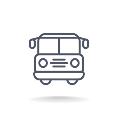 okul servisi simgesi