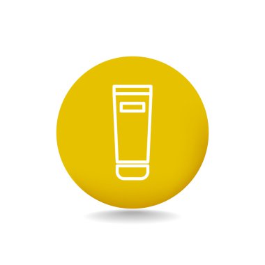 Jel, köpük veya sıvı sabun şişe simgesi