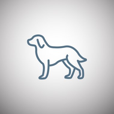 karikatür köpek simgesi