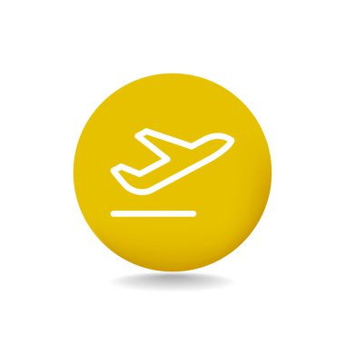 Uçak çizgisi simgesi