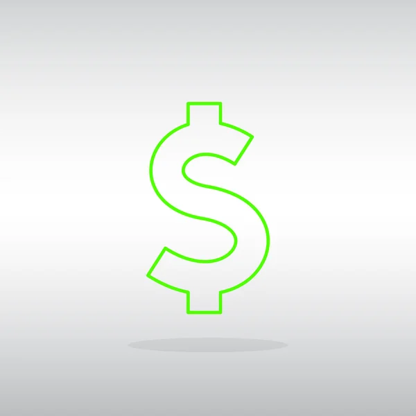Money icon - dollar sign — Stock Vector