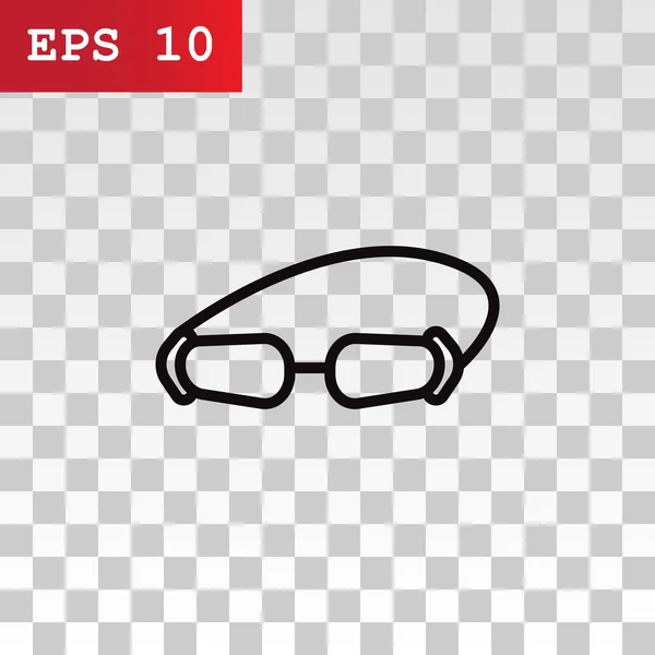 配套的眼镜图标 — 图库矢量图片