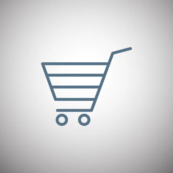 Icona del carrello di acquisto, lo shopping carrello icona eps 10, shopping carrello ico — Vettoriale Stock