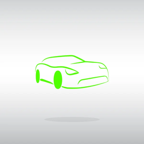 Luxe auto pictogram — Stockvector