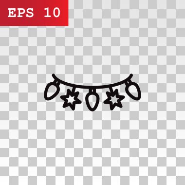 Noel çelenk simgesi