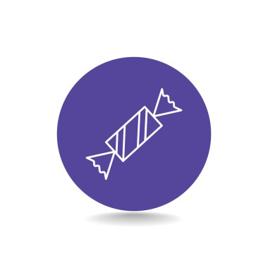 Doğum günü şeker simgesi