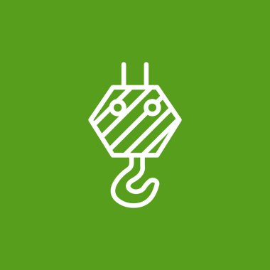 Yapı vinci kancası simgesi