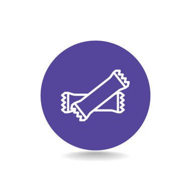 Polietilen mühürlü kapalı torbalar simgesi